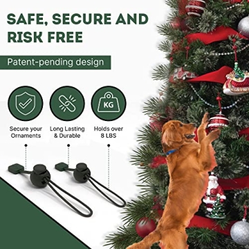 Heavy Duty Christmas Ornament Hangers No-Slip 36 Pack