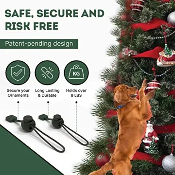 Heavy Duty Christmas Ornament Hangers No-Slip 36 Pack