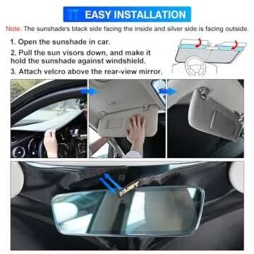 KUST Windshield Sun Shade for Honda Civic 2016-2021
