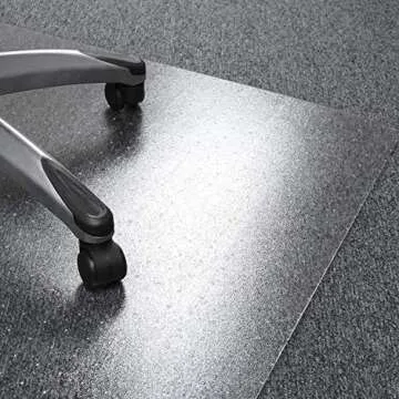 Floortex Polycarbonate Chair Mat for High Pile Carpets
