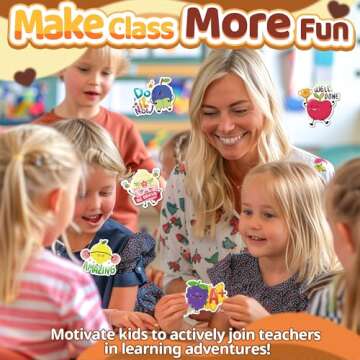 300PCS Scratch and Sniff Stickers for Kids' Rewards and Crafts