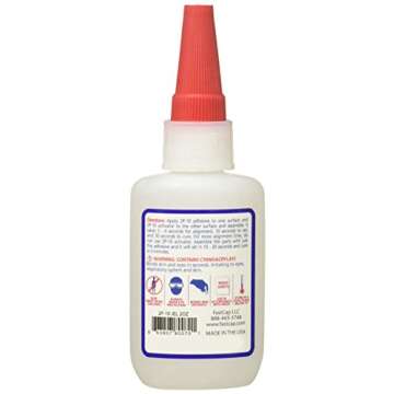 FastCap 2P-10 Professional Jel Wood Adhesive Glue - Ideal for Wood Works - All Purpose Application -...