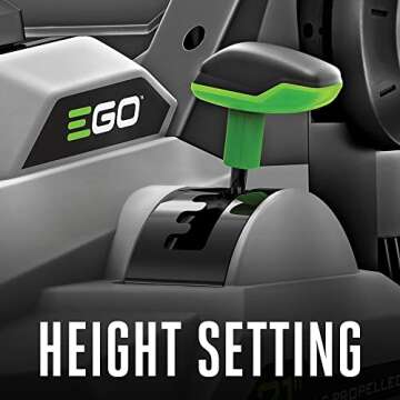 EGO Power+ LM2135 21-Inch 56-Volt Lithium-ion Cordless Select Cut™ Push Mower with 7.5Ah Battery and Rapid Charger Included