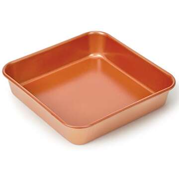 Copper Chef 12-Piece Set Nonstick Oven Bakeware, 12.8 x 5.12 x 18.11 inches