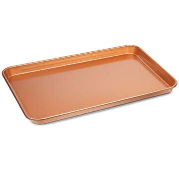Copper Chef 12-Piece Set Nonstick Oven Bakeware, 12.8 x 5.12 x 18.11 inches