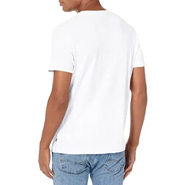 Nautica Men's Crew Neck Pocket T-Shirt in Bright White