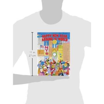 Happy New Year Around the World Coloring Book (Dover Holiday Coloring Book)