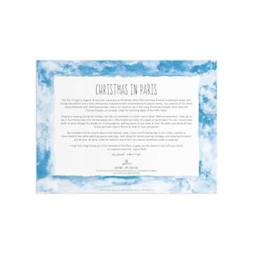 Galison Christmas in Paris 1000 Piece Jigsaw Puzzle