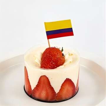 Colombian Toothpick Flags for Parties & Celebrations