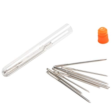 Hekisn Large-Eye Blunt Needles for Knitting and Crafting