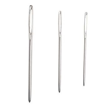 Hekisn Large-Eye Blunt Needles for Knitting and Crafting
