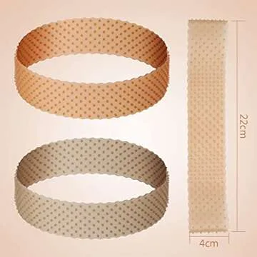 WILLBOND 2 Pieces Silicone Wig Grip Band Adjustable Silicone Wig Headband No Slip Wig Bands Seamless Wig Holder for Men Women Sports Yoga (Light Brown, Dark Brown)