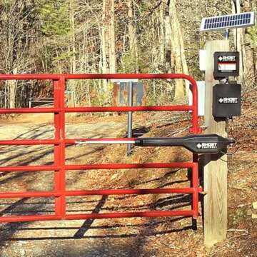 Ghost Controls Solar Panel Premium 10 Watt Monocrystalline Panel for Automatic Gate Opener Systems, Model AXDP