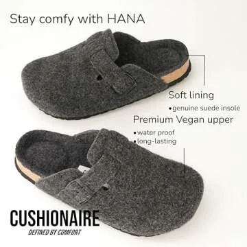 Discover CUSHIONAIRE Women's Clogs for Comfort and Style