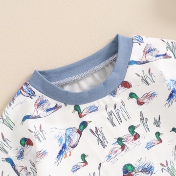 Mallard Duck Baby Romper for 0-3 Months - Soft Cotton