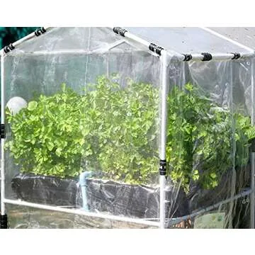 Unves Garden Netting, 10x12ft Row Covers Mosquito Netting, Bird Netting Screen Barrier Garden Mesh Protect Flowers Crops Fruits, Plant Raised Garden Bed Covers Netting