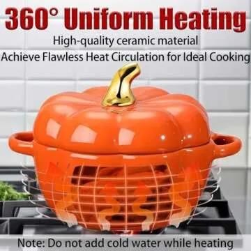 Charming Ceramic Pumpkin Bowl for Thanksgiving and Halloween