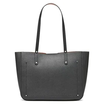 Stylish Calvin Klein Black/Silver Organizational Tote