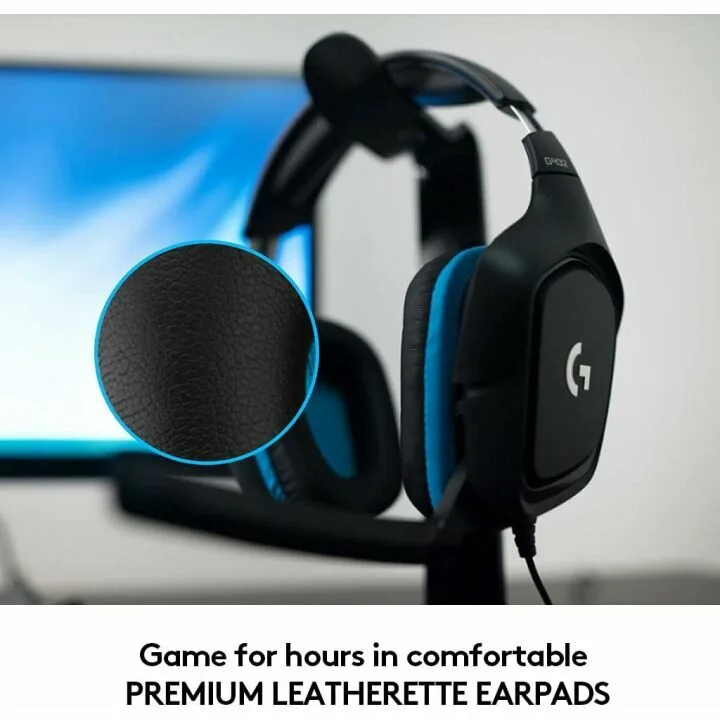 Logitech G432 Wired Gaming Headset with Surround Sound