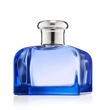 Ralph Lauren Blue - Eau De Toilette - Women's Perfume - Fresh & Floral - With Gardenia, Jasmine, and Lotus Flower - Medium Intensity - 4.2 Fl Oz