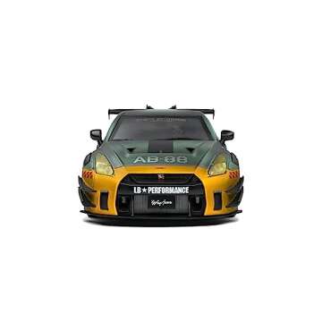 Solido NIS GT-R R35 Liberty Walk 1/18 Collectible Model Car