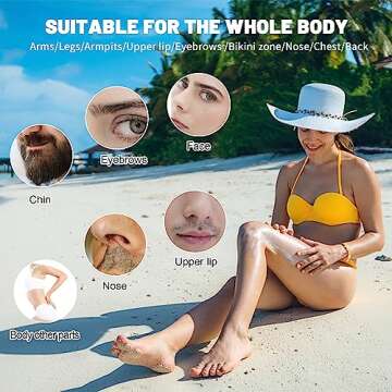 Double Professional Electric Wax Warmer with Dual Pots for Hair Removal, Paraffin Facial, Skin, and Body Spa - Adjustable Temperature, Includes 100 Wax Sticks