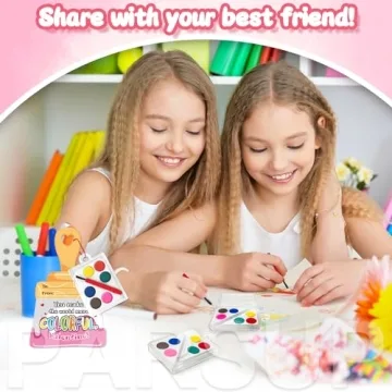 Creative Valentine's Day Cards with Paint Tools for Kids