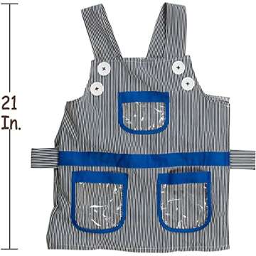 Handyman Costume for Kids and Toddlers, Pretend Play Dress Up Set with Children's Construction Tools Set, Role Play Repairman Outfit for Boys for Halloween, Birthday