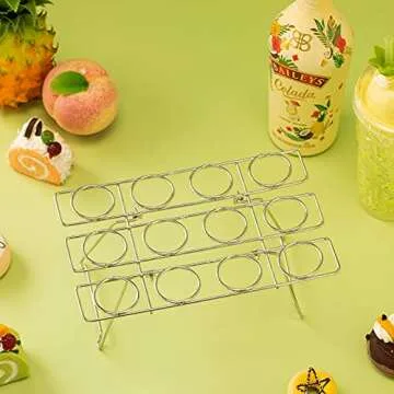 Patelai Ice Cream Cone Baking Racks - 2 Cupcake Holders