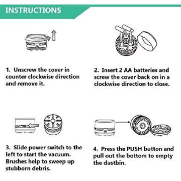 Premium Handheld Vacuum Cleaner | Cordless Mini Handheld Vacuum | Desk Vacuum | Crumb Vacuum | Glitter Vacuum | Hand Vacuum for Home, Office, Car | Battery Operated Keyboard Cleaner (Pink)