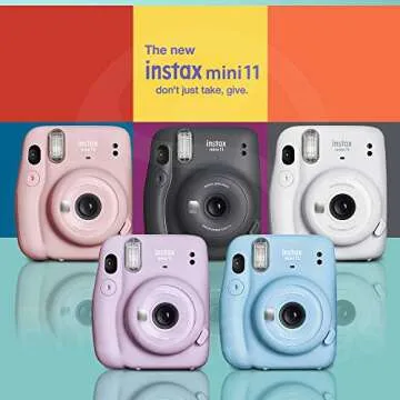 Fujifilm Instax Mini 11 Camera Bundle - Perfect Gift Idea