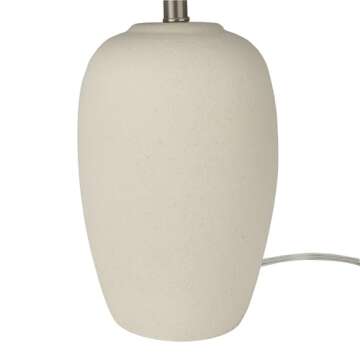 Nourison 23-Inch Ceramic Table Lamp for Any Room