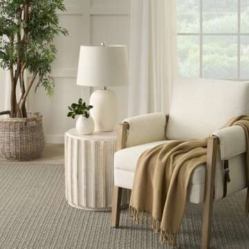 Nourison 23-Inch Ceramic Table Lamp for Any Room