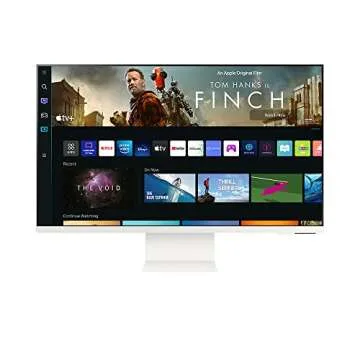 SAMSUNG M8 Series 32-Inch 4K UHD Smart Monitor & Streaming TV (Renewed)