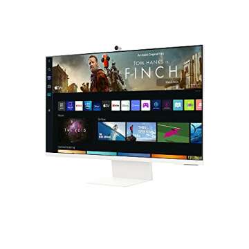SAMSUNG M8 Series 32-Inch 4K UHD Smart Monitor & Streaming TV (Renewed)
