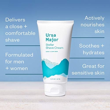 Ursa Major Organic Shaving Cream for Sensitive Skin