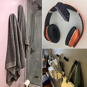 Durable YJ YANJUN Black Towel Hooks for Modern Spaces