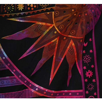 Vibrant Indian Tapestry for Unique Room Decor