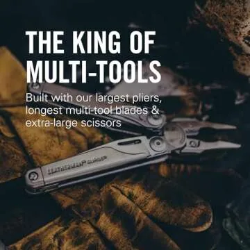 LEATHERMAN Surge 21-in-1 Heavy-Duty Multi-tool: Work, Home, Garden & DIY