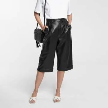 THESHY Women's Flat Sandals Square Toe Patent Leather Comfortable Slip on Slippers Casual Summer Dressy Beach Slide Sandals for Women