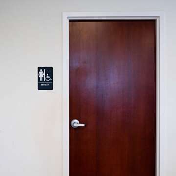 USA Made Restroom Signs for Men and Women