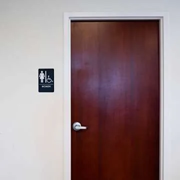 USA Made Restroom Signs for Men and Women
