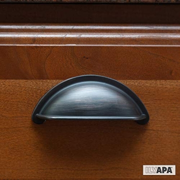 Ilyapa Oil Bronze Cabinet Pulls - Stylish Kitchen Handles