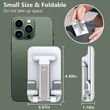 ZHIKE Foldable Phone Holder for Smartphones and Tablets