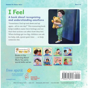 I Feel - Board Book for Emotional Learning in Toddlers