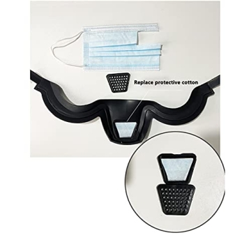 Banxian Anti Fog Face Shield for Adults - Black