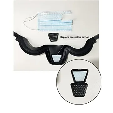 Banxian Anti Fog Face Shield for Adults - Black