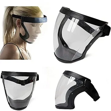 Banxian Anti Fog Face Shield for Adults - Black