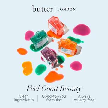 butter LONDON Nail Strengthener for Damaged Nails, Jelly Preserve (Strawberry Rhubarb) - Pink Translucent Finish Nail Polish Strengthens, Nourishes & Rejuvenates Nail Beds & Roots - Nail Care Products