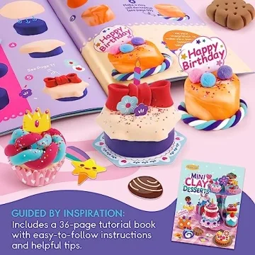 Drama Planet Craft Kits for Kids - Create Mini Desserts